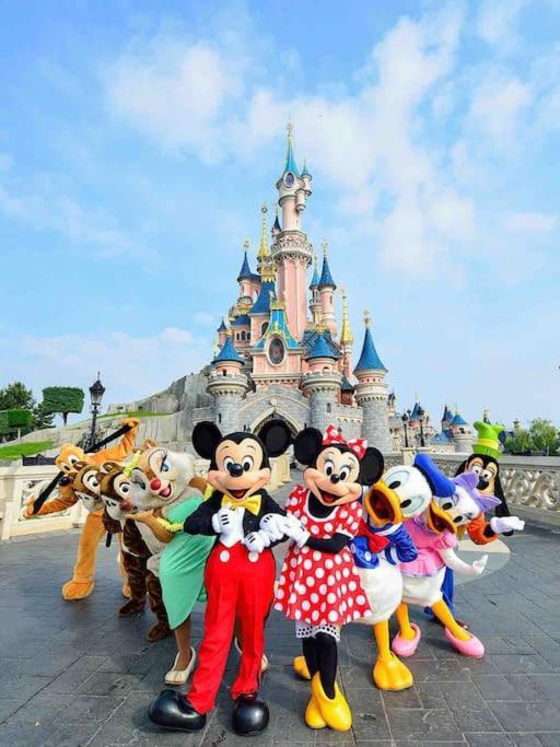 Home Disneyland Paris Avec Parking Wifi Lagny Exteriör bild